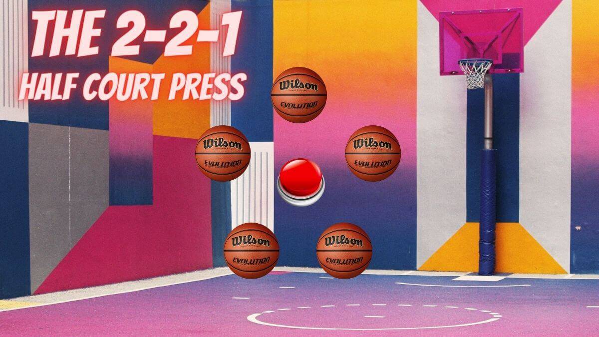 2-2-1 half court press