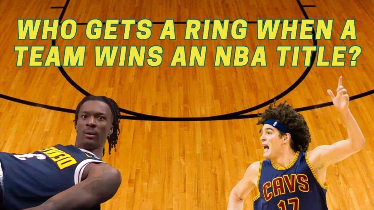 Who Gets a Ring When a Team Wins an NBA Title?